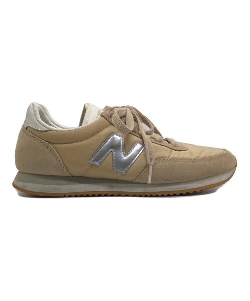 NEW BALANCE（ニューバランス）NEW BALANCE (ニューバランス) ローカットスニーカー ベージュ サイズ:23.5の古着・服飾アイテム