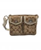 COACHコーチ）の古着「ショルダーバッグ」｜ブラウン