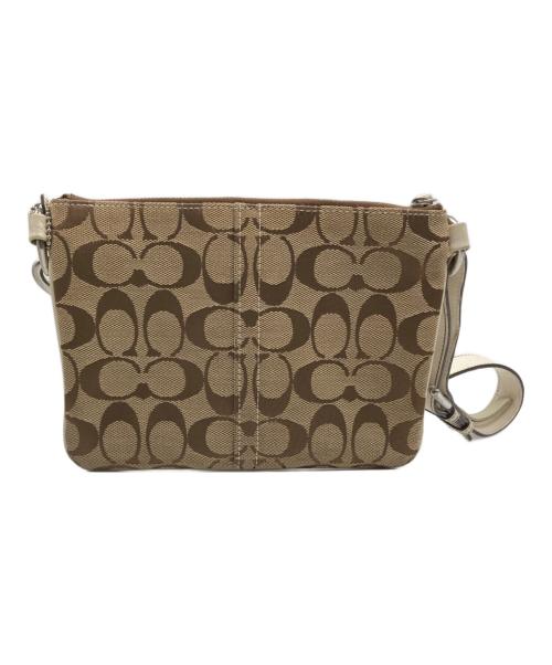 COACH（コーチ）COACH (コーチ) ショルダーバッグ ブラウンの古着・服飾アイテム