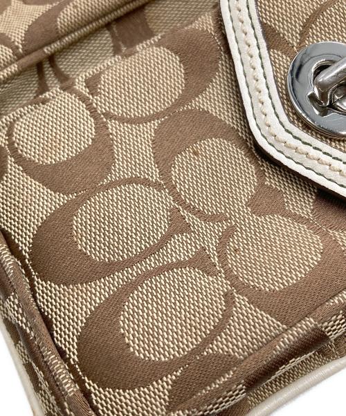 COACH（コーチ）COACH (コーチ) ショルダーバッグ ブラウンの古着・服飾アイテム