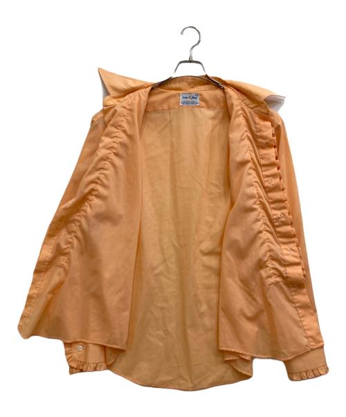 Lion of Troy（ライオン オブ トロイ）lion of troy (ライオン オブ トロイ) フリンジシャツ オレンジ サイズ:XLの古着・服飾アイテム