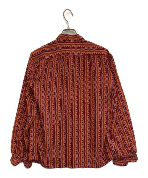 Christian Dior（クリスチャン ディオール）Christian Dior (クリスチャン ディオール) 総柄シャツ オレンジ サイズ:Mの古着・服飾アイテム