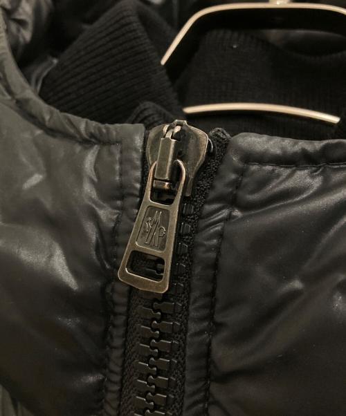 MONCLER（モンクレール）MONCLER (モンクレール) ダウンジャケット ブラック サイズ:5の古着・服飾アイテム