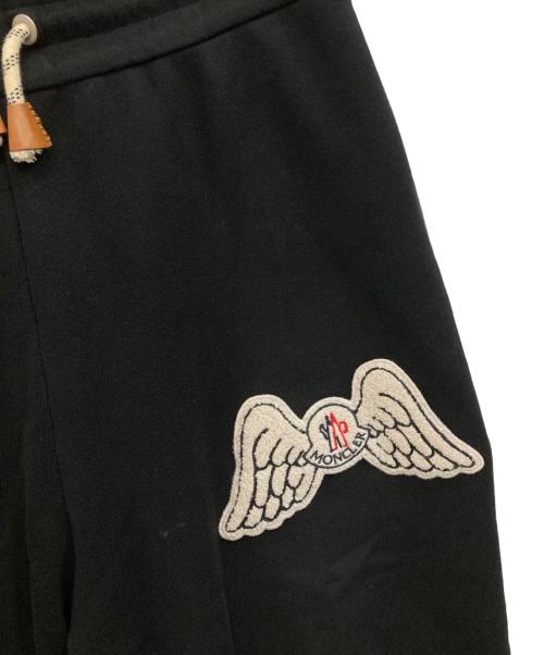 Palm Angels（パーム エンジェルス）Palm Angels (パーム エンジェルス) MONCLER (モンクレール) 21AW PANTALONIスウェットパンツ ブラック サイズ:Lの古着・服飾アイテム