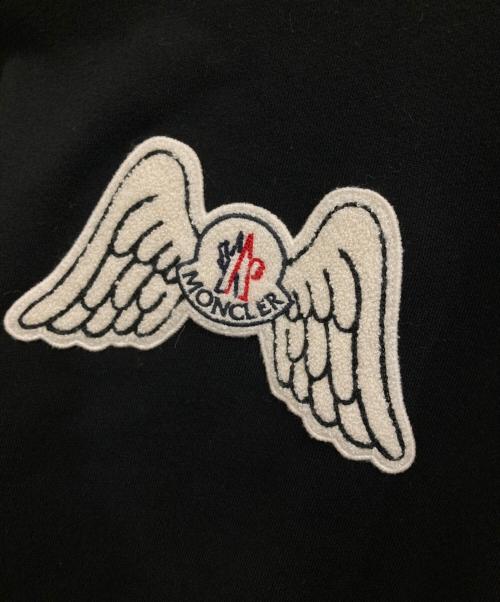 MONCLER（モンクレール）MONCLER (モンクレール) Palm Angels (パーム エンジェルス) CREWNECK SWEAT ブラック サイズ:XLの古着・服飾アイテム