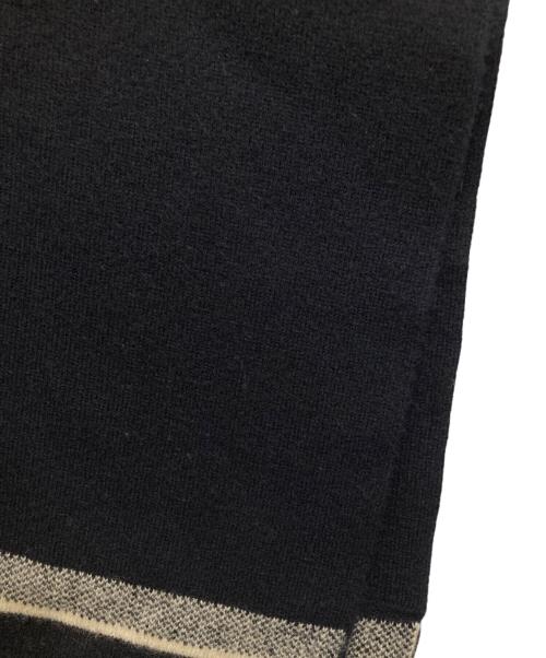 Christian Dior（クリスチャン ディオール）Christian Dior (クリスチャン ディオール) カシミヤニットポンチョ ネイビー サイズ:Sの古着・服飾アイテム