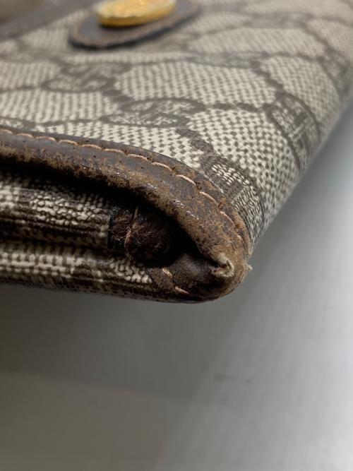 GUCCI（グッチ）GUCCI (グッチ) ポーチ ブラウンの古着・服飾アイテム