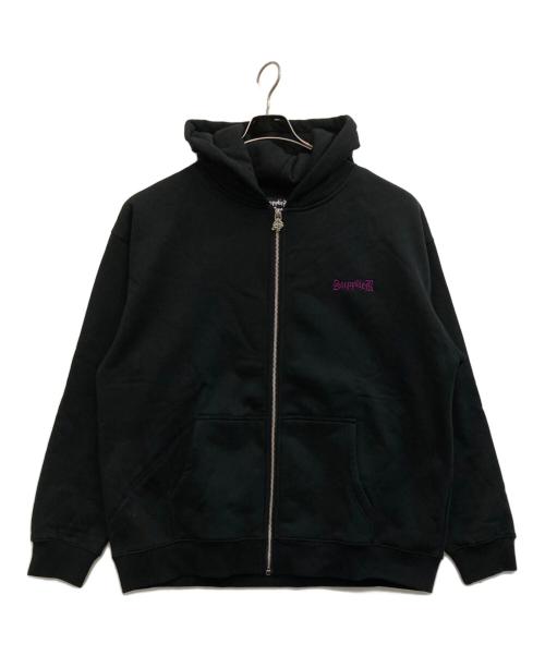 SUPPLIER（サプライヤー）SUPPLIER (サプライヤー) ロゴジップパーカー ブラック サイズ:XXLの古着・服飾アイテム