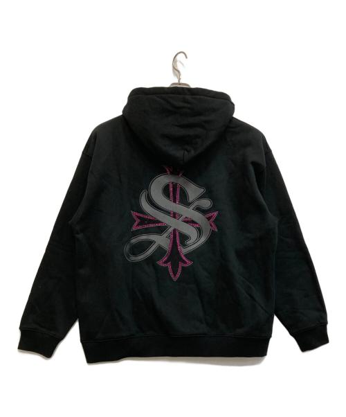 SUPPLIER（サプライヤー）SUPPLIER (サプライヤー) ロゴジップパーカー ブラック サイズ:XXLの古着・服飾アイテム