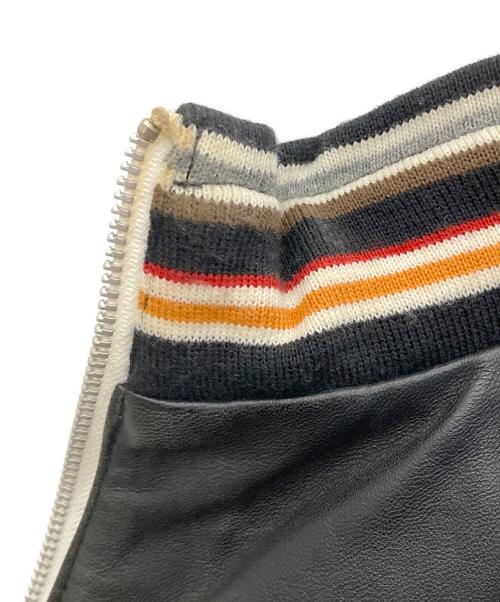 vagiie（バジエ）vagiie (バジエ) ラムレザージャケット ブラック サイズ:48の古着・服飾アイテム