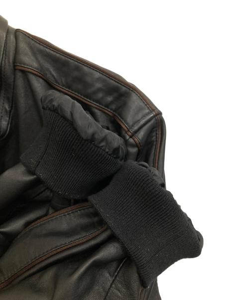 vagiie（バジエ）vagiie (バジエ) ラムレザージャケット ブラック サイズ:48の古着・服飾アイテム