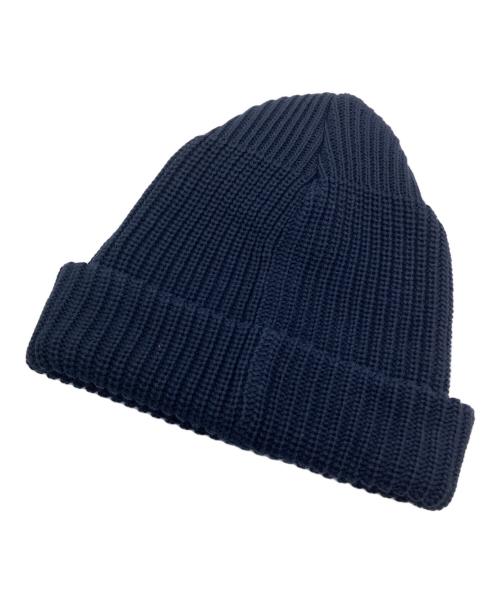 WTAPS（ダブルタップス）WTAPS (ダブルタップス) ニット帽 ネイビー サイズ:SIZE X 00の古着・服飾アイテム