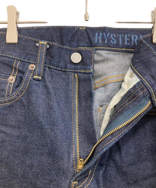 Hysteric Glamour（ヒステリックグラマー）Hysteric Glamour (ヒステリックグラマー) ストレートデニムパンツ インディゴ サイズ:W28の古着・服飾アイテム