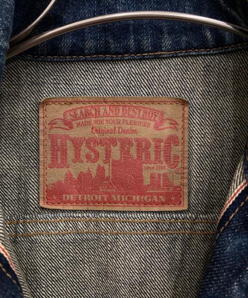 Hysteric Glamour（ヒステリックグラマー）Hysteric Glamour (ヒステリックグラマー) デニムジャケット インディゴ サイズ:Sの古着・服飾アイテム