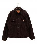 LEVI'Sリーバイス）の古着「WORKWEAR SUNRISE  トラッカージャケット」｜ブラウン