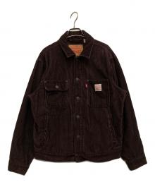 LEVI'S（リーバイス）の古着「WORKWEAR SUNRISE  トラッカージャケット」｜ブラウン