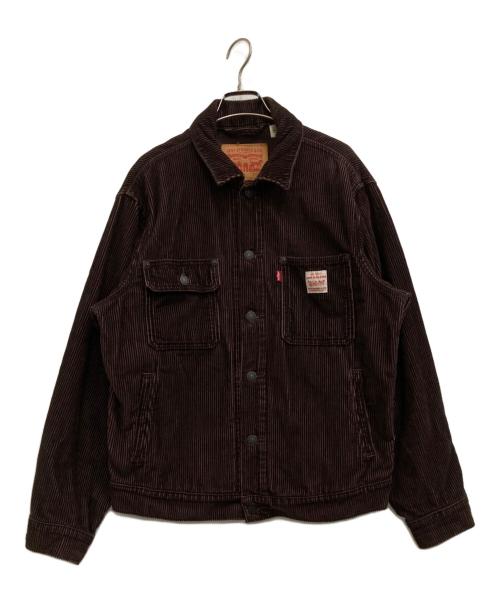 LEVI'S（リーバイス）LEVI'S (リーバイス) WORKWEAR SUNRISE  トラッカージャケット ブラウン サイズ:Sの古着・服飾アイテム