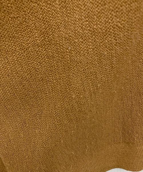USED（ユーズド）USED (ユーズド) ニットカーディガン ブラウン サイズ:Fの古着・服飾アイテム
