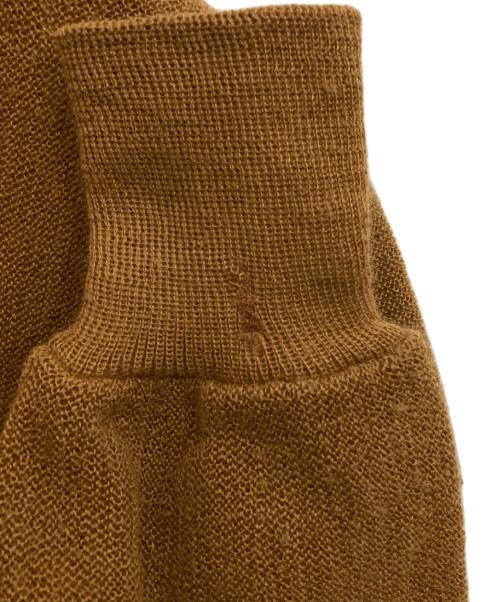 USED（ユーズド）USED (ユーズド) ニットカーディガン ブラウン サイズ:Fの古着・服飾アイテム