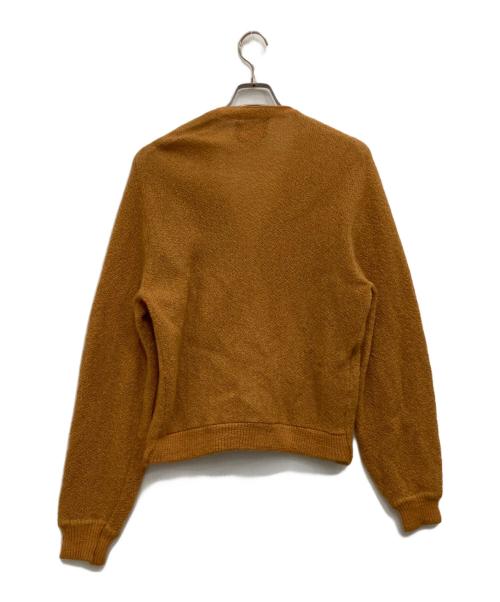 The Dick Van Dyke（-）The Dick Van Dyke (-) ヴィンテージモヘア混カーディガン ブラウン サイズ:Mの古着・服飾アイテム