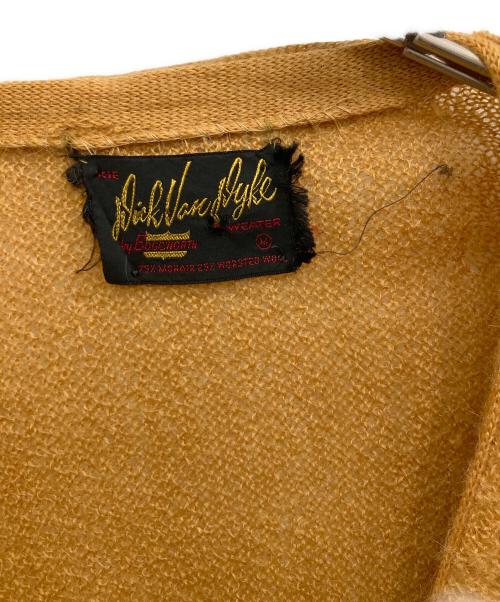 The Dick Van Dyke（-）The Dick Van Dyke (-) ヴィンテージモヘア混カーディガン ブラウン サイズ:Mの古着・服飾アイテム