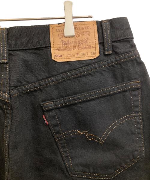 LEVI'S（リーバイス）LEVI'S (リーバイス) ブラックデニムパンツ サイズ:W34×L36の古着・服飾アイテム
