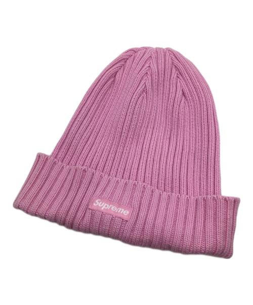 SUPREME（シュプリーム）SUPREME (シュプリーム) ニット帽 ピンクの古着・服飾アイテム