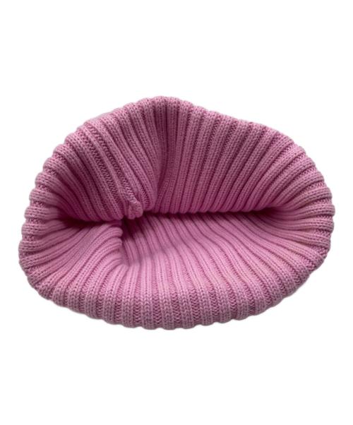 SUPREME（シュプリーム）SUPREME (シュプリーム) ニット帽 ピンクの古着・服飾アイテム