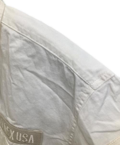 AVIREX（アヴィレックス）AVIREX (アヴィレックス) 半袖シャツ アイボリー サイズ:２XLの古着・服飾アイテム