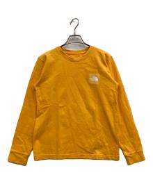 THE NORTH FACE（ザ ノース フェイス）の古着「プリントカットソー」｜イエロー