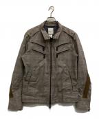 DIESELディーゼル）の古着「チェックジャケット」｜グレー