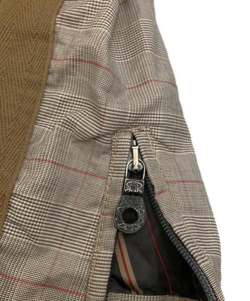 DIESEL（ディーゼル）DIESEL (ディーゼル) チェックジャケット グレー サイズ:Mの古着・服飾アイテム