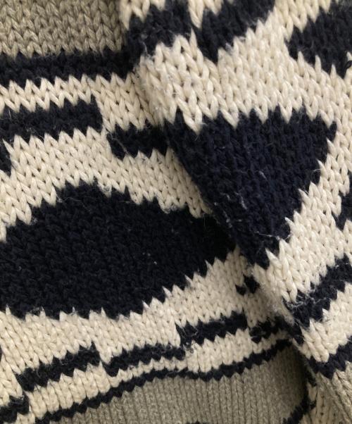 LAUREN RALPH LAUREN（ローレンラルフローレン）LAUREN RALPH LAUREN (ローレンラルフローレン) ジップアップカーディガン グレー サイズ:Lの古着・服飾アイテム