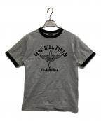 THE REAL McCOY'Sザ・リアルマッコイズ）の古着「リンガーTシャツ」｜グレー