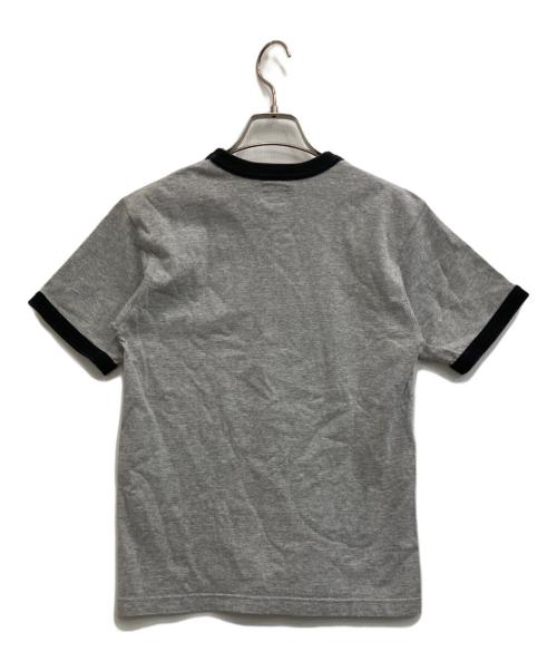 THE REAL McCOY'S（ザ・リアルマッコイズ）THE REAL McCOY'S (ザ・リアルマッコイズ) リンガーTシャツ グレー サイズ:36の古着・服飾アイテム