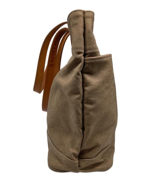 BAGGY PORT（バギーポート）BAGGY PORT (バギーポート) 8号帆布カラーコーティングトートバッグ ブラウンの古着・服飾アイテム