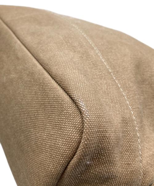 BAGGY PORT（バギーポート）BAGGY PORT (バギーポート) 8号帆布カラーコーティングトートバッグ ブラウンの古着・服飾アイテム