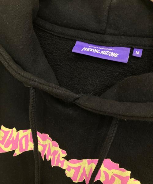 FUCKING AWESOME（ファッキンオーサム）FUCKING AWESOME (ファッキンオーサム) プリントパーカー ブラック サイズ:Mの古着・服飾アイテム