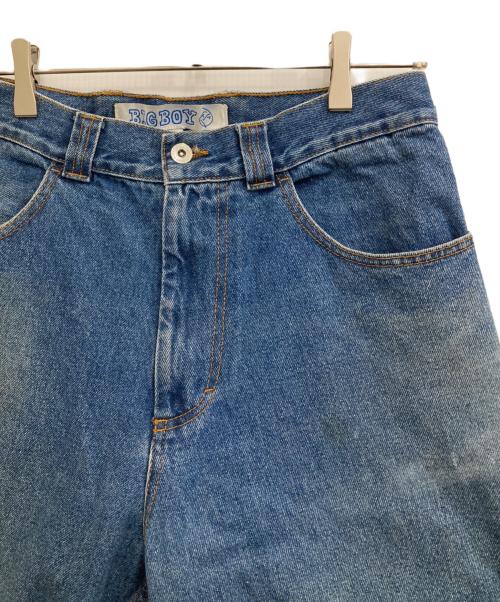 BIG BOY（ビッグボーイ）BIG BOY (ビッグボーイ) デニムハーフパンツ インディゴ サイズ:Sの古着・服飾アイテム