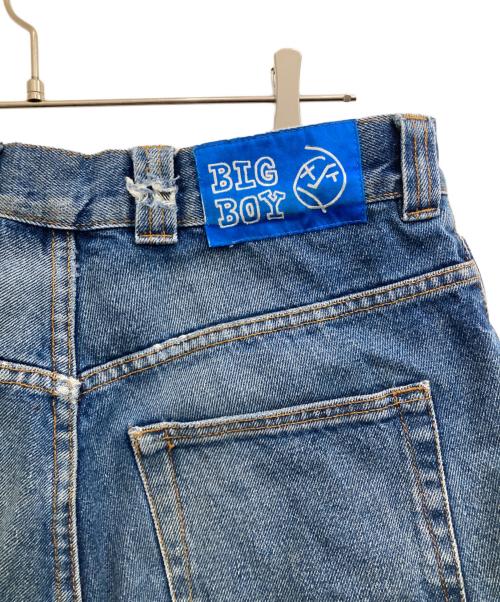 BIG BOY（ビッグボーイ）BIG BOY (ビッグボーイ) デニムハーフパンツ インディゴ サイズ:Sの古着・服飾アイテム