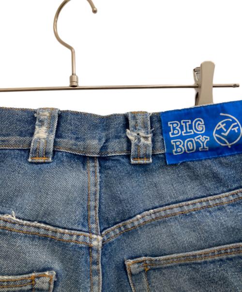 BIG BOY（ビッグボーイ）BIG BOY (ビッグボーイ) デニムハーフパンツ インディゴ サイズ:Sの古着・服飾アイテム