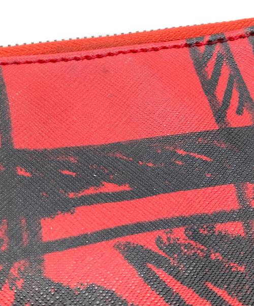 Vivienne Westwood ANGLOMANIA（ヴィヴィアンウエストウッドアングロマニア）Vivienne Westwood ANGLOMANIA (ヴィヴィアンウエストウッドアングロマニア) クラッチバッグ レッドの古着・服飾アイテム