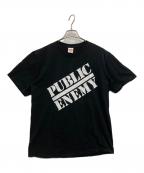SUPREME×UNDERCOVERシュプリーム×アンダーカバー）の古着「Public Enemy Tee」｜ブラック