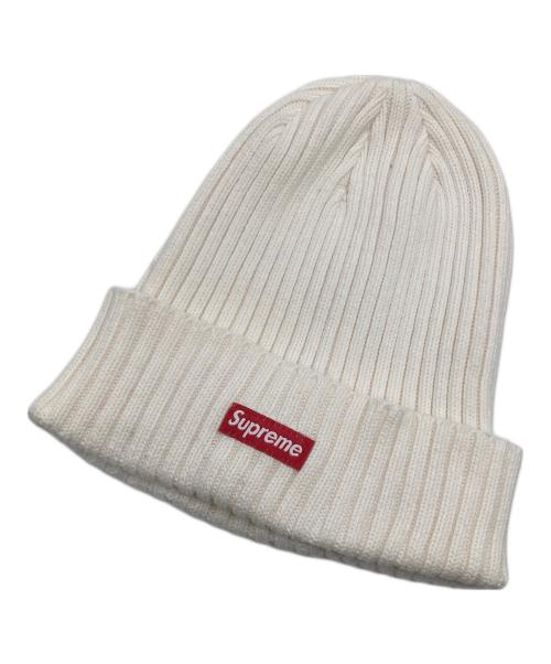 SUPREME（シュプリーム）SUPREME (シュプリーム) ニット帽 ホワイトの古着・服飾アイテム