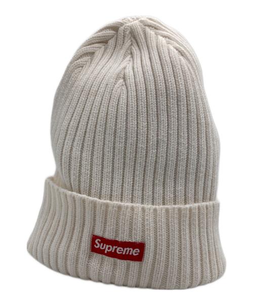 SUPREME（シュプリーム）SUPREME (シュプリーム) ニット帽 ホワイトの古着・服飾アイテム