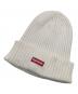 SUPREME（シュプリーム）の古着「ニット帽」｜ホワイト