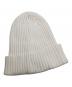 SUPREME (シュプリーム) ニット帽 ホワイト：6000円