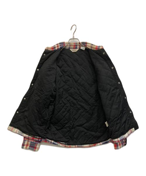 FIVE BROTHER（ファイブブラザー）FIVE BROTHER (ファイブブラザー) チェックシャツジャケット ネイビー サイズ:-の古着・服飾アイテム