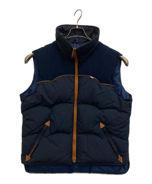 LEVI'S（リーバイス）LEVI'S (リーバイス) ダウンベスト ネイビー サイズ:XLの古着・服飾アイテム