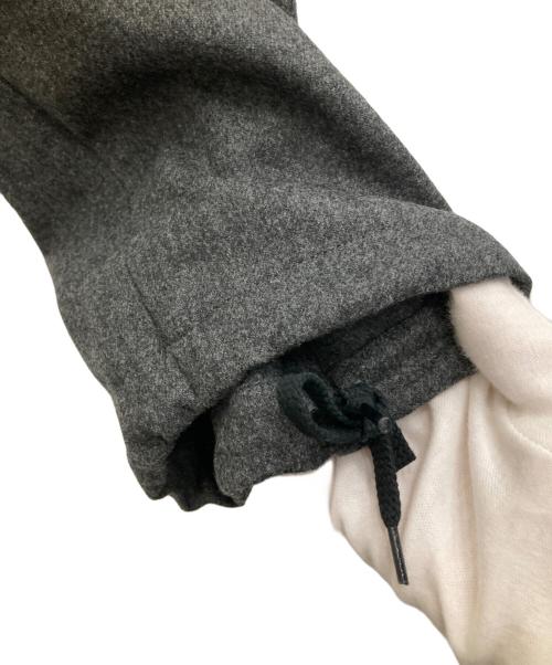 YLEVE（イレーヴ）YLEVE (イレーヴ) ウールフランネルイージーパンツ グレー サイズ:2 未使用品の古着・服飾アイテム